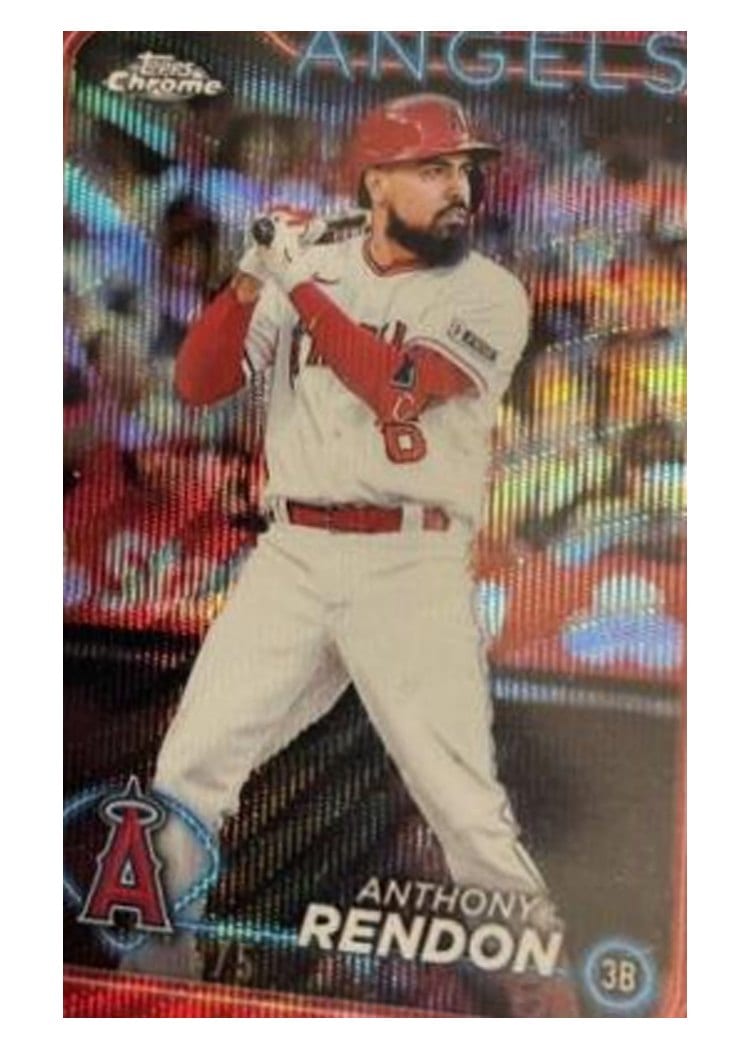 2024 Topps Chrome Base Set Anthony Rendon #61 card