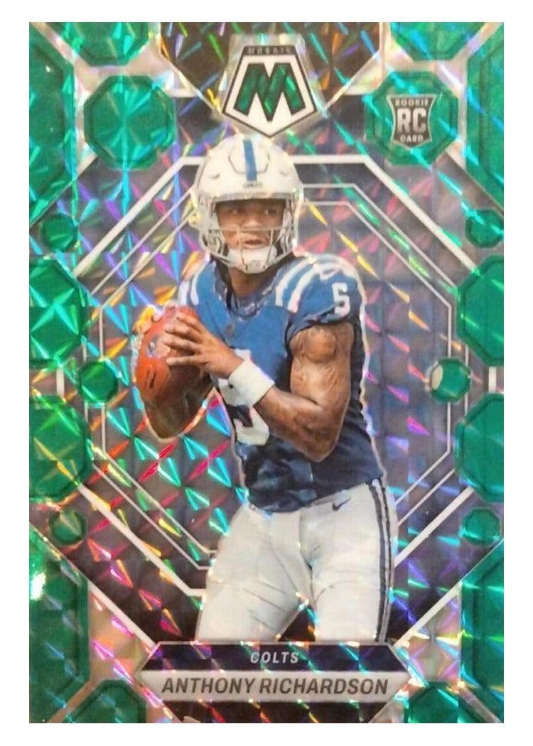 2023 Panini Mosaic Base Set Anthony Richardson #282 card