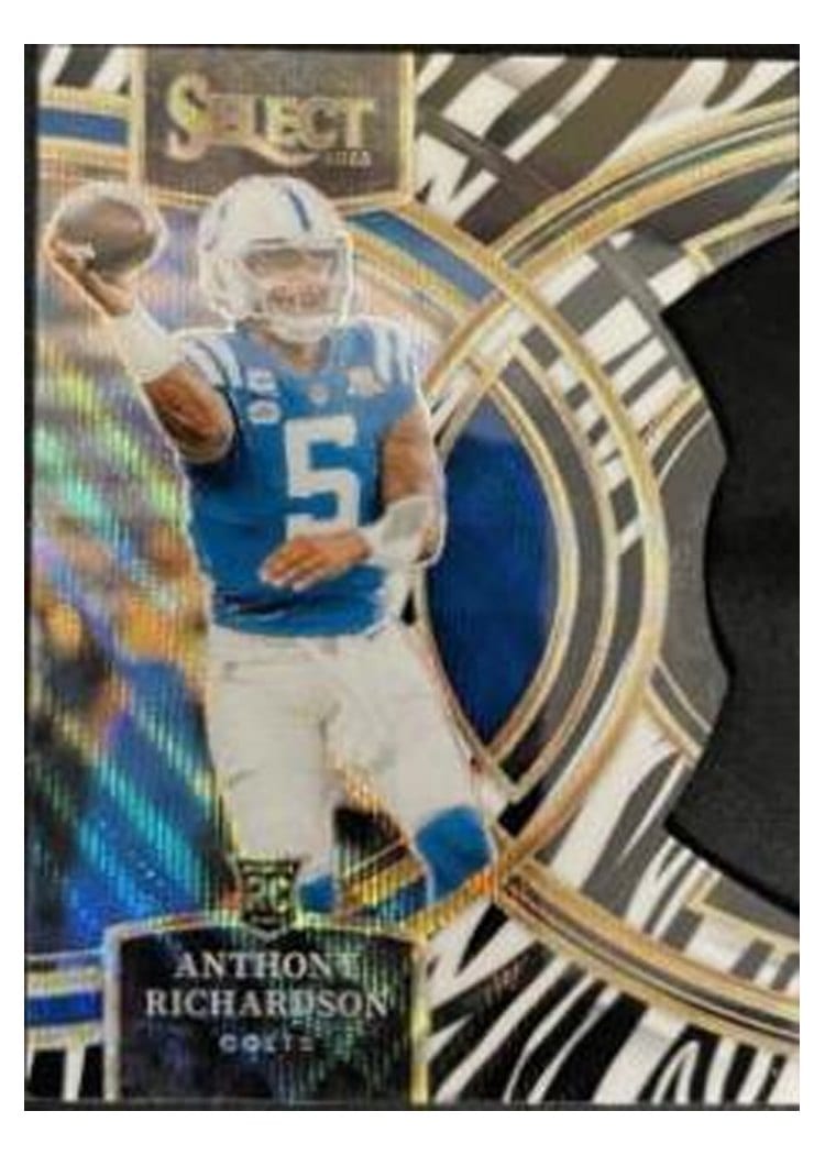 2023 Panini Select Base Set Anthony Richardson #117 card