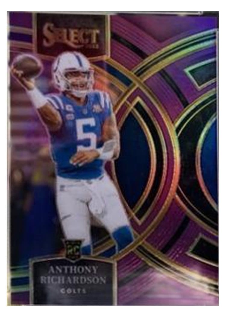 2023 Panini Select Base Set Anthony Richardson #117 card