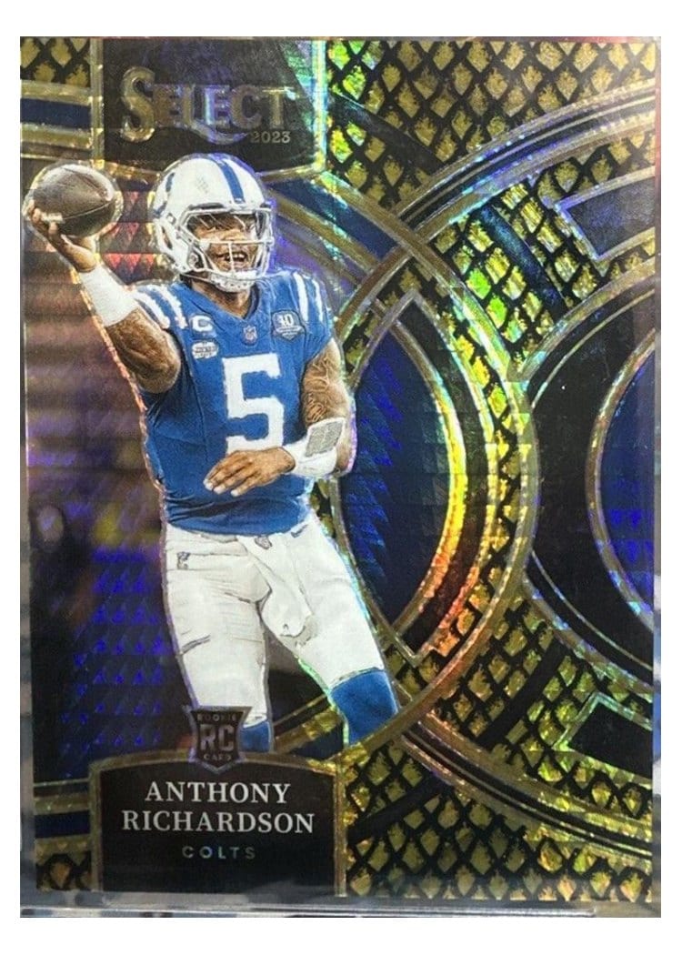 2023 Panini Select Base Set Anthony Richardson #117 card