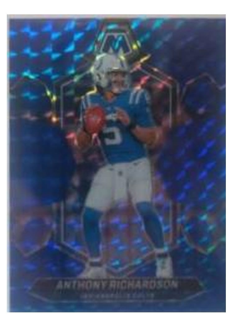 2024 Panini Mosaic Base Set Anthony Richardson Blue #92 card