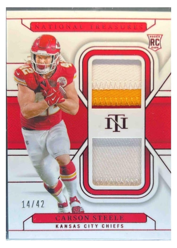 2024 Panini National Treasures Base Set Anthony Richardson #42 card