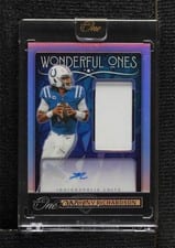 2024 Panini One Wonderful Ones Autographs Anthony Richardson #363 card