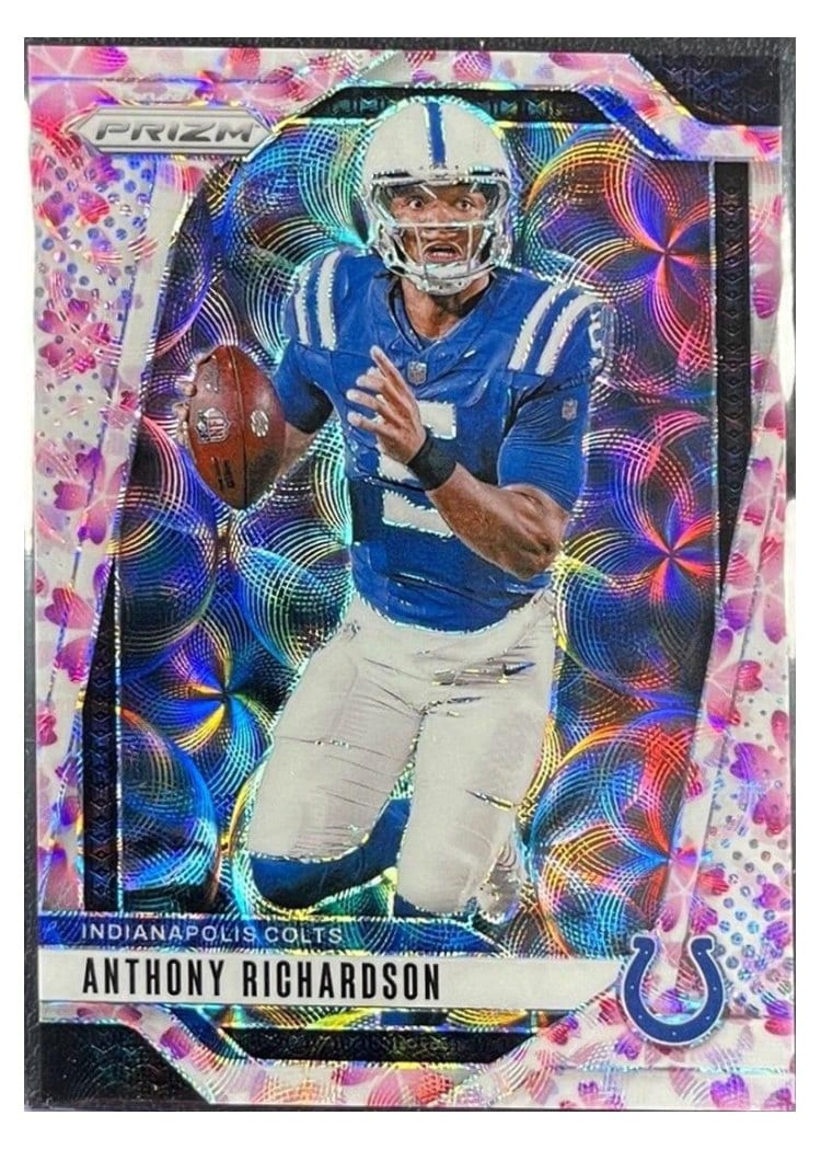2024 Panini Prizm Base Set Anthony Richardson Choice Cherry Blossom #120 card