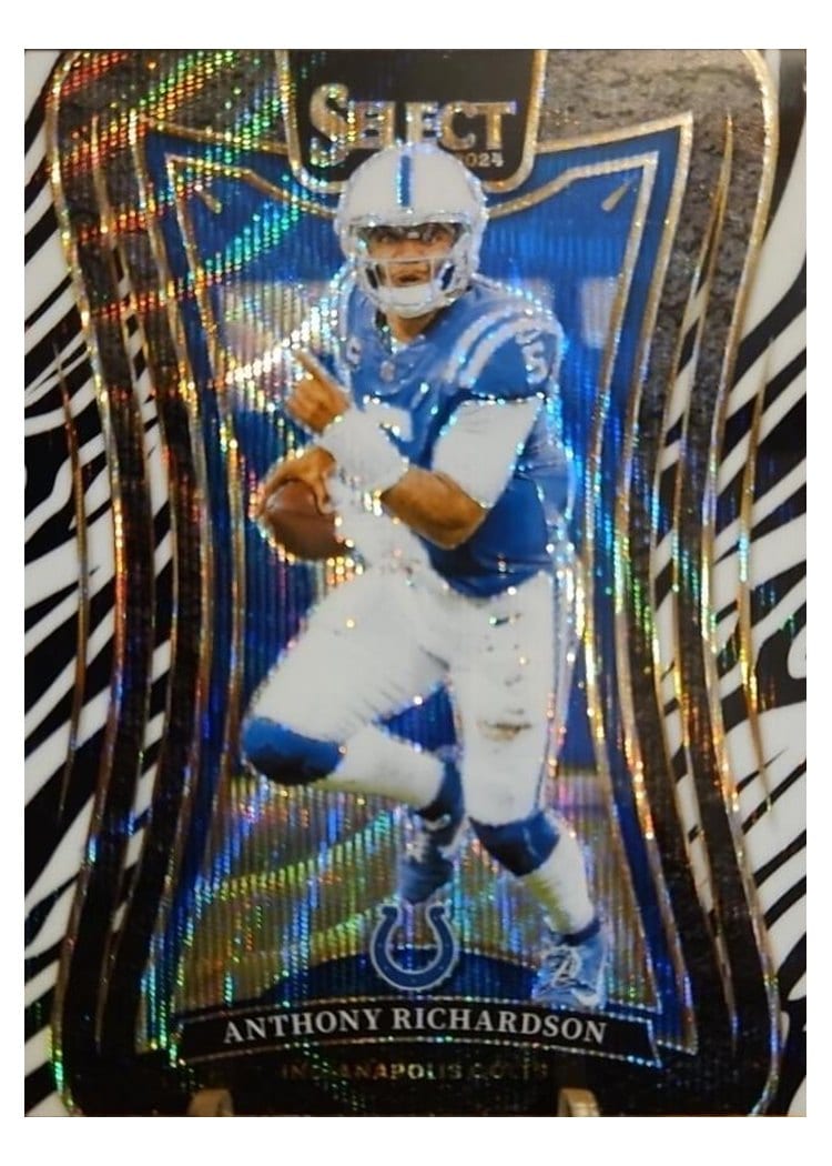 2024 Panini Select Base Set Anthony Richardson #306 card