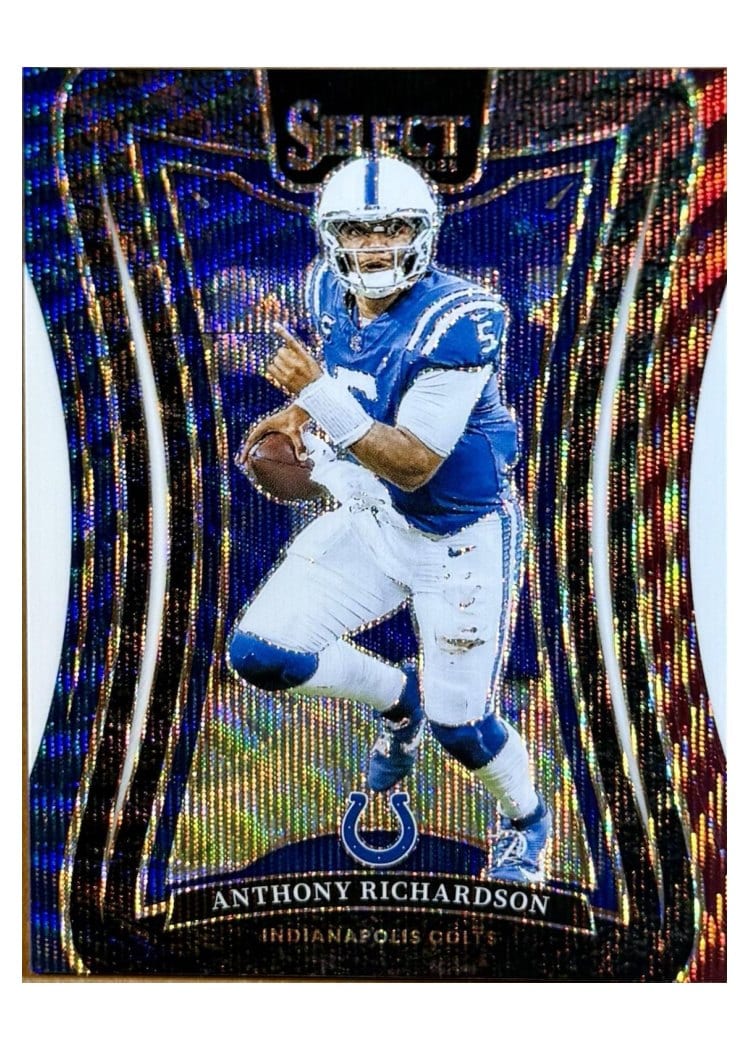 2024 Panini Select Base Set Anthony Richardson Tri-Color Prizm #306 card