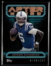 2024 Topps Midnight After Hours Anthony Richardson #AH-12 card
