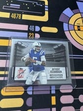 2024 Topps Signature Class Gridiron Ambassadors Anthony Richardson #GA-16 card