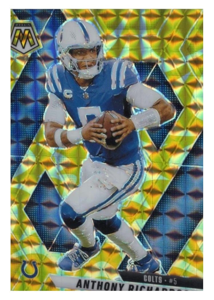 2025 Panini Mosaic Base Set Anthony Richardson #107 card