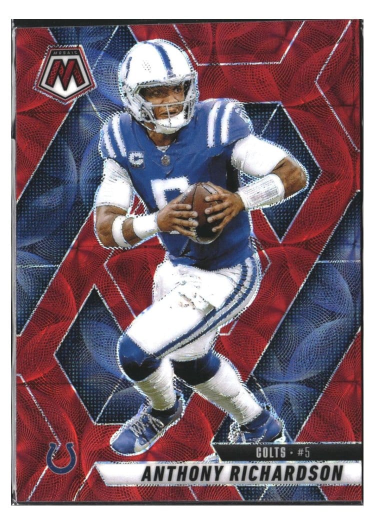 2025 Panini Mosaic Base Set Anthony Richardson #107 card