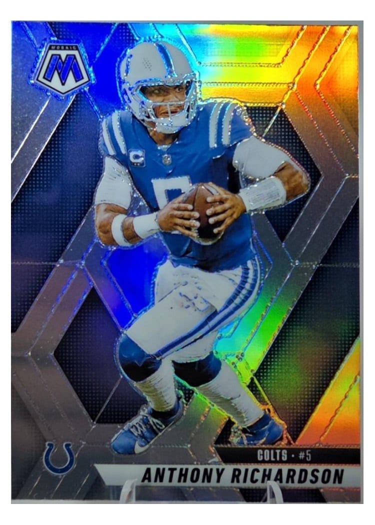 2025 Panini Mosaic Base Set Anthony Richardson #107 card