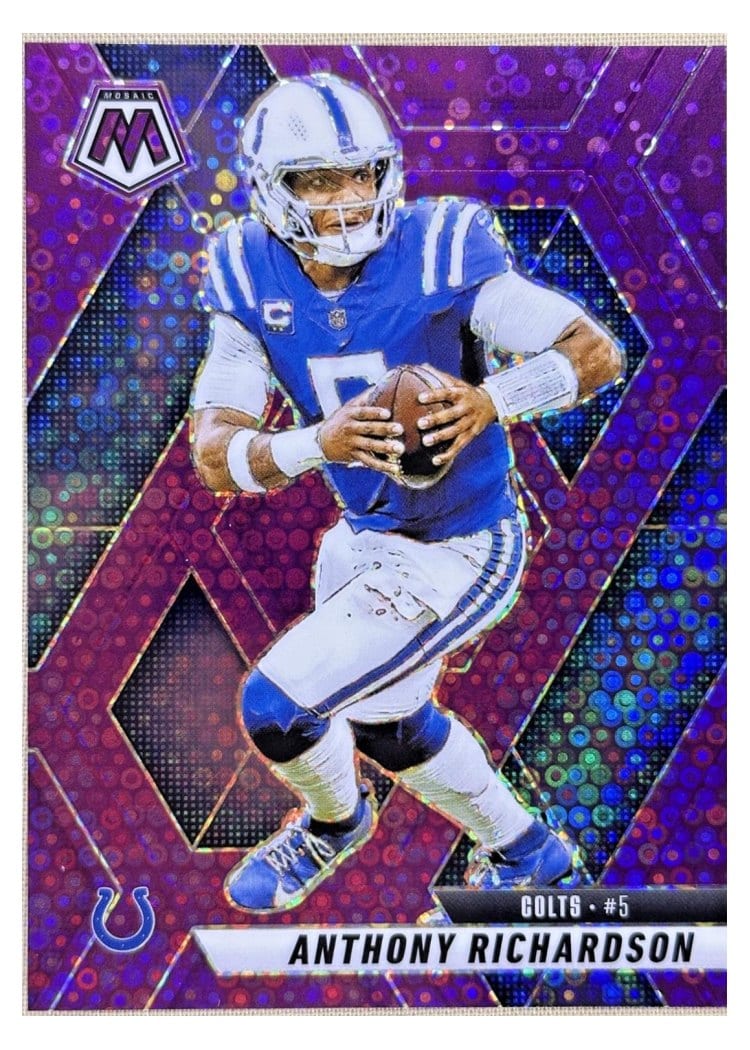 2025 Panini Mosaic Base Set Anthony Richardson #107 card