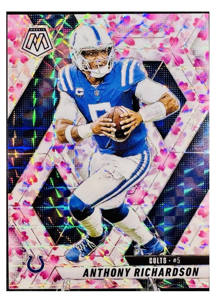 2025 Panini Mosaic Base Set Anthony Richardson #107 card