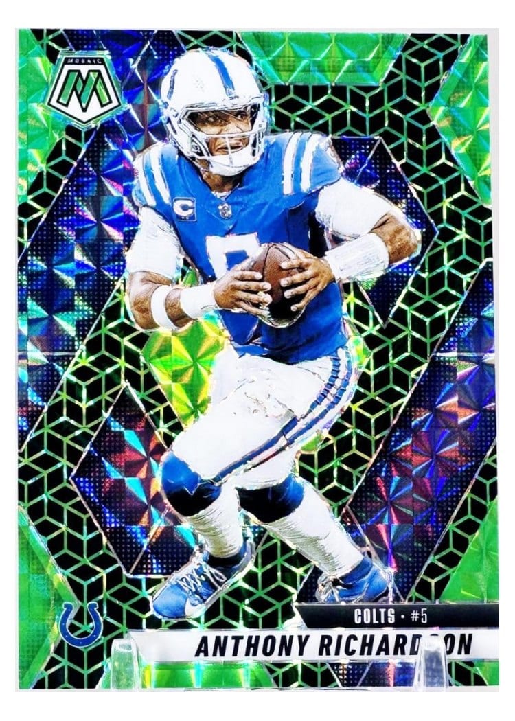 2025 Panini Mosaic Base Set Anthony Richardson #107 card