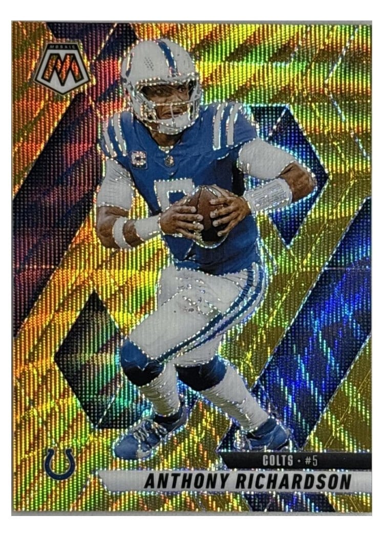 2025 Panini Mosaic Base Set Anthony Richardson #107 card
