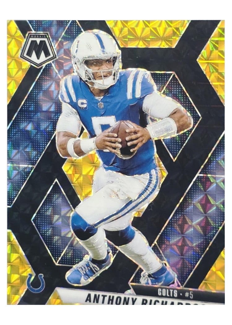 2025 Panini Mosaic Base Set Anthony Richardson #107 card