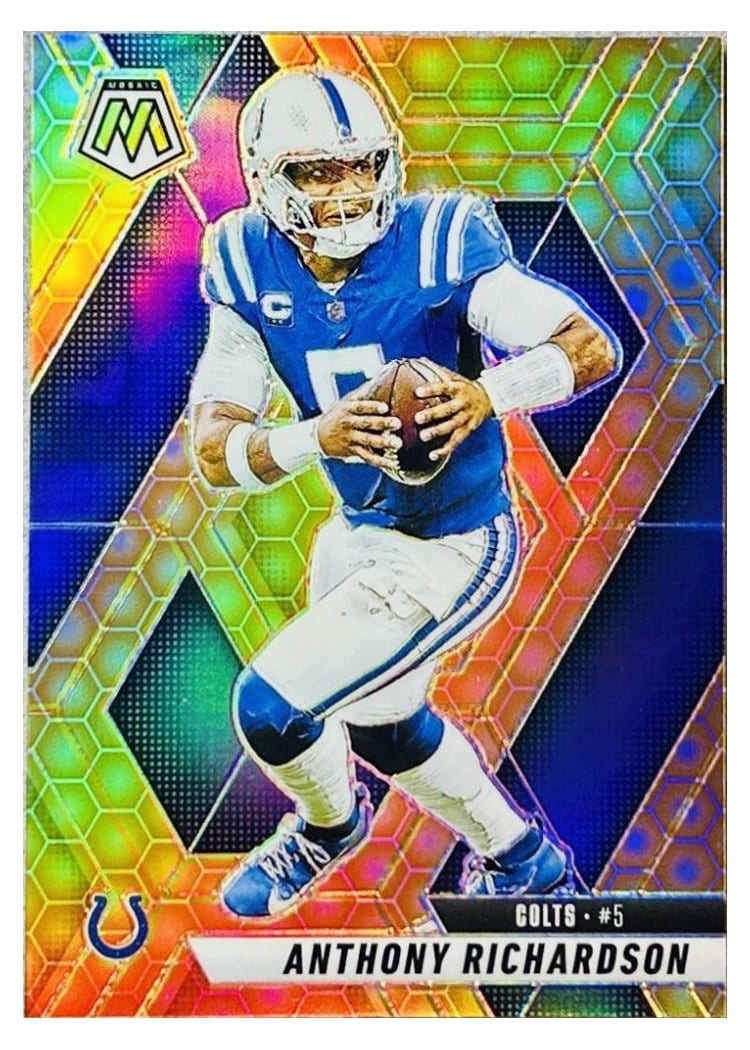 2025 Panini Mosaic Base Set Anthony Richardson #107 card