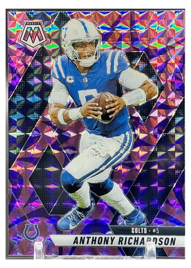 2025 Panini Mosaic Base Set Anthony Richardson #107 card