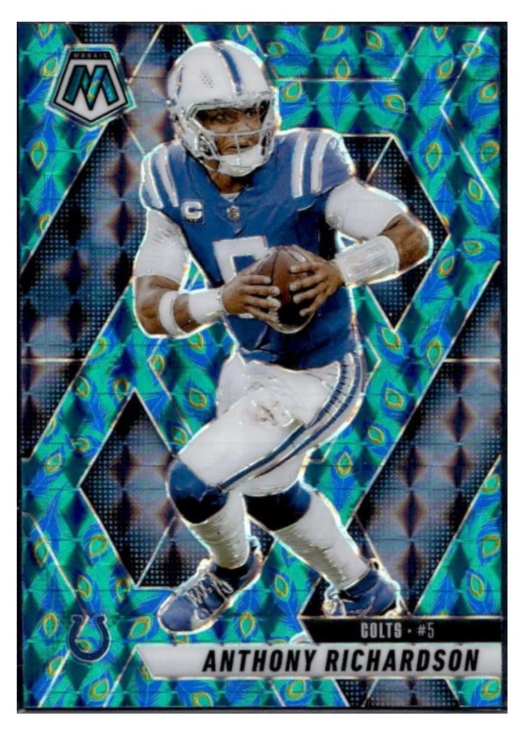 2025 Panini Mosaic Base Set Anthony Richardson #107 card