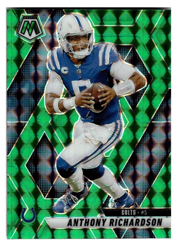 2025 Panini Mosaic Base Set Anthony Richardson #107 card