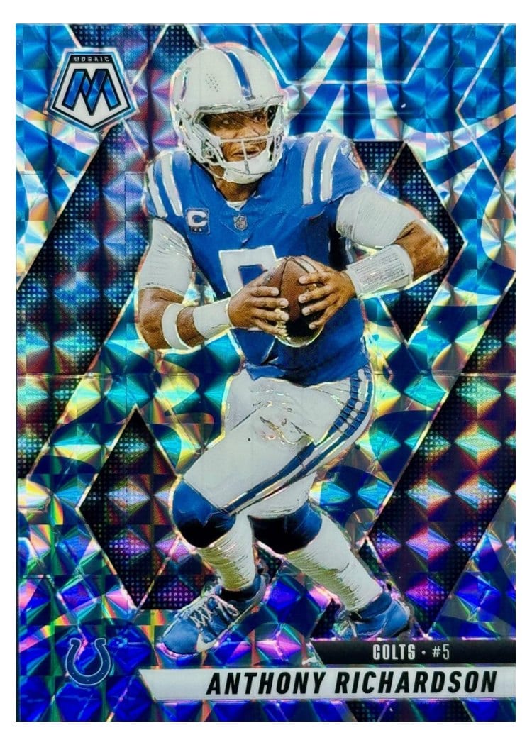 2025 Panini Mosaic Base Set Anthony Richardson #107 card