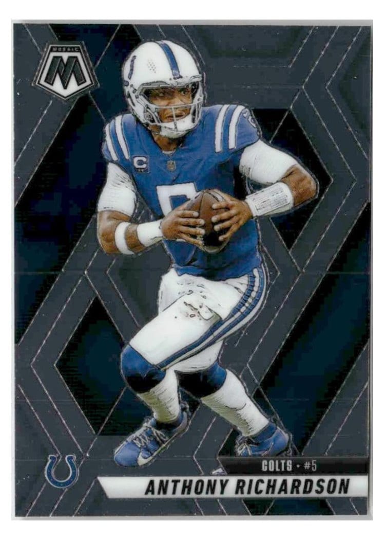 2025 Panini Mosaic Base Set Anthony Richardson #107 card