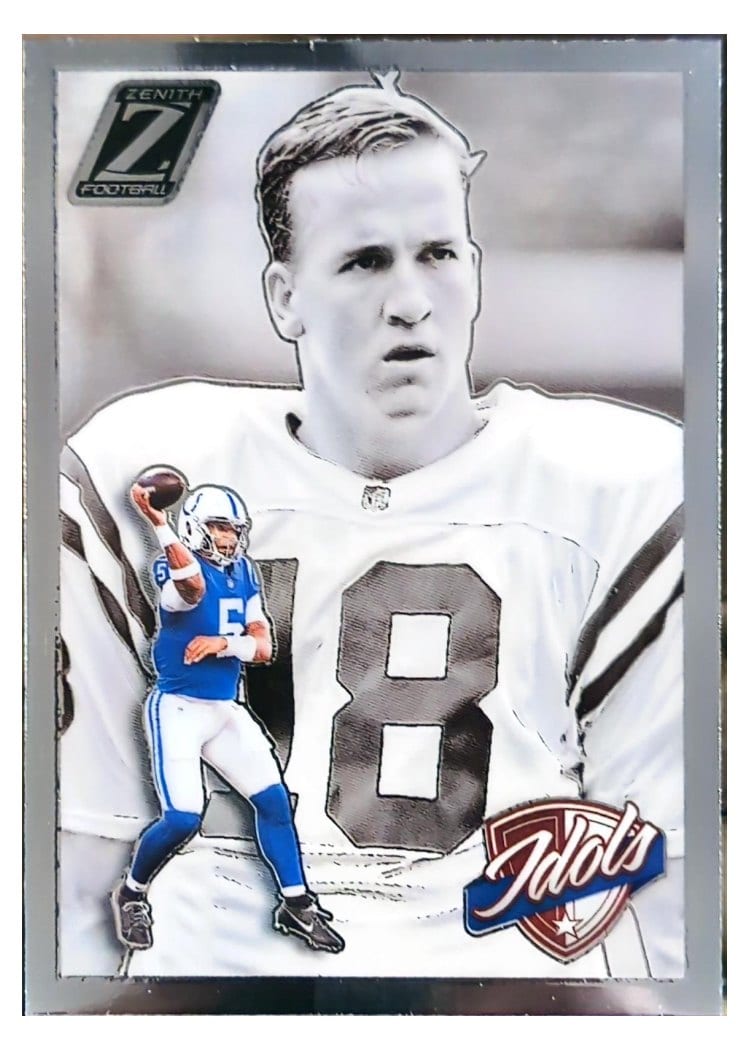2024 Panini Zenith Idols Anthony Richardson / Peyton Manning #4 card