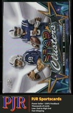2024 Topps Chrome Cosmic Star Clusters Anthony Richardson / Peyton Manning #SCL-9 card