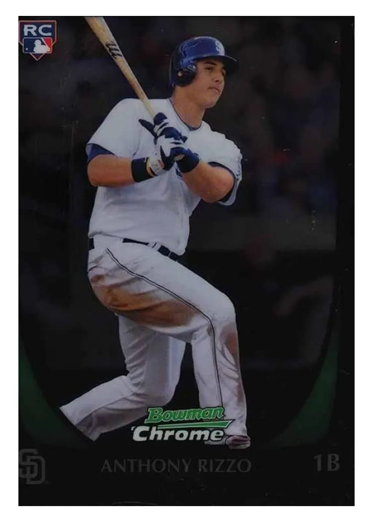 2011 Bowman Chrome Draft Anthony Rizzo #70 card