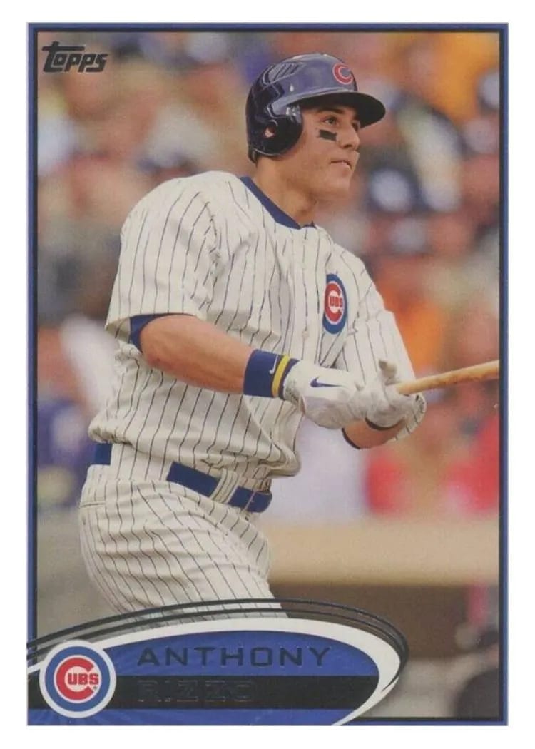 2012 Topps Anthony Rizzo #334 card