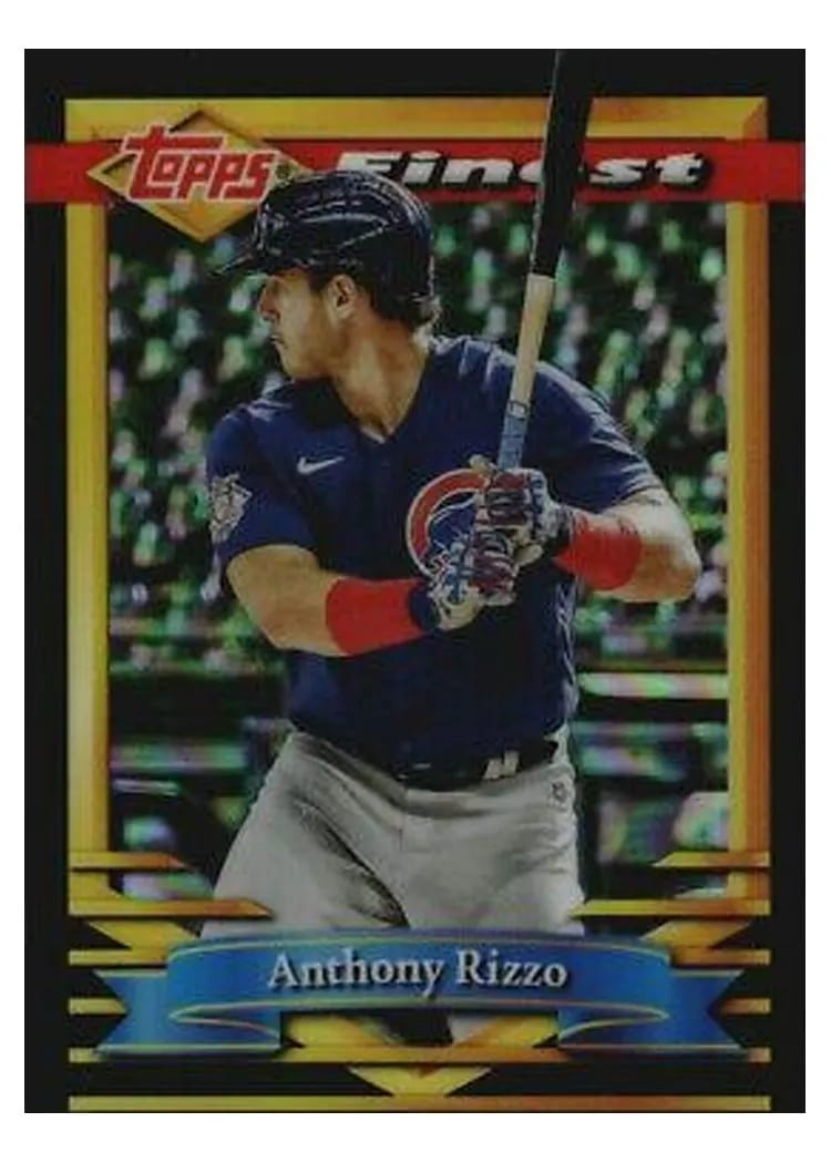 2021 Finest Flashbacks Base Set Anthony Rizzo #5 card