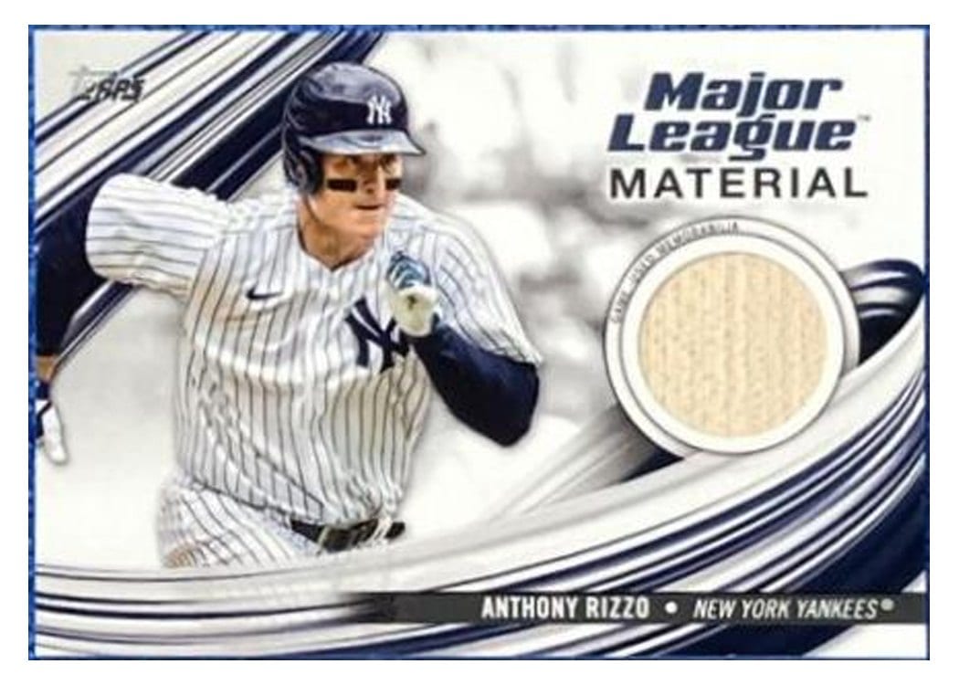 2024 Topps Major League Material Relics (Series 1) Anthony Rizzo #MLM-AR card