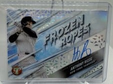 2024 Topps Pristine Frozen Ropes Autograph Anthony Rizzo #FRA-AR card