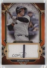 2024 Topps Triple Threads Single Jumbo Relics Anthony Rizzo #SJR-ARI card