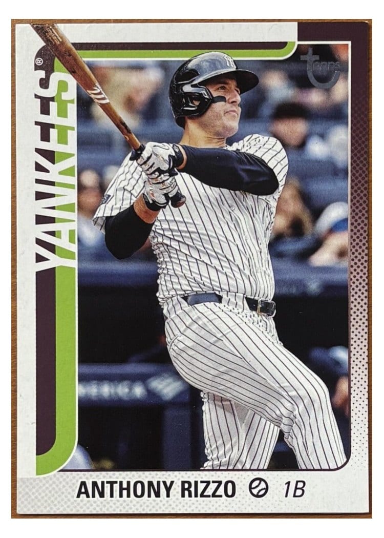 2025 Topps Base Set Anthony Rizzo #14 card