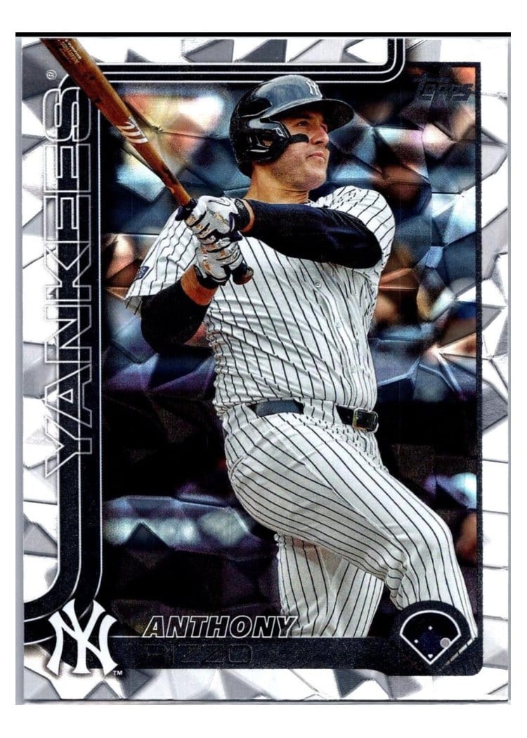 2025 Topps Base Set Anthony Rizzo Orange Diamante #14 card