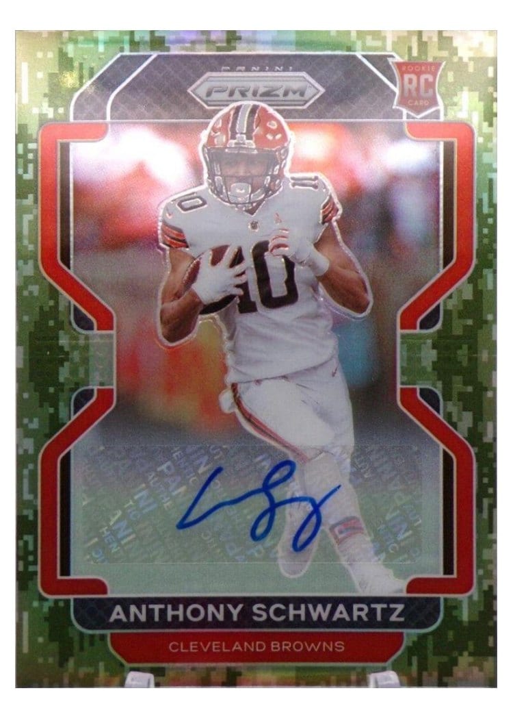 2021 Panini Prizm Base Set Anthony Schwartz #361 card