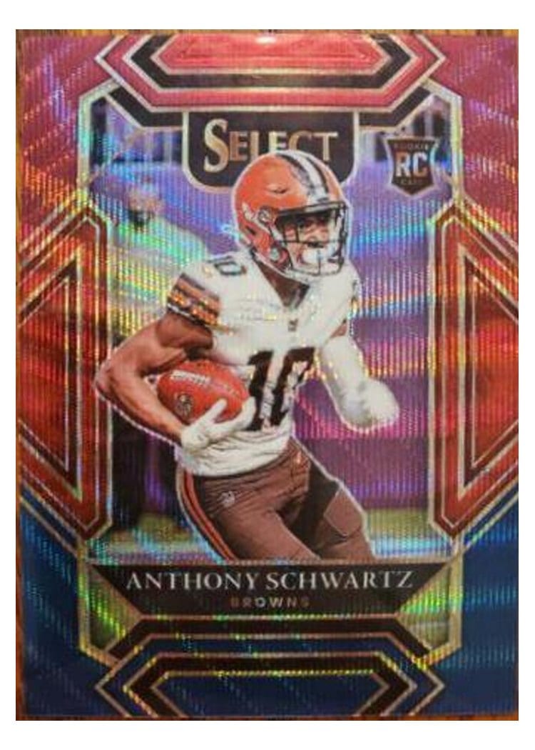 2021 Panini Select Base Set Anthony Schwartz Tri Color #270 card