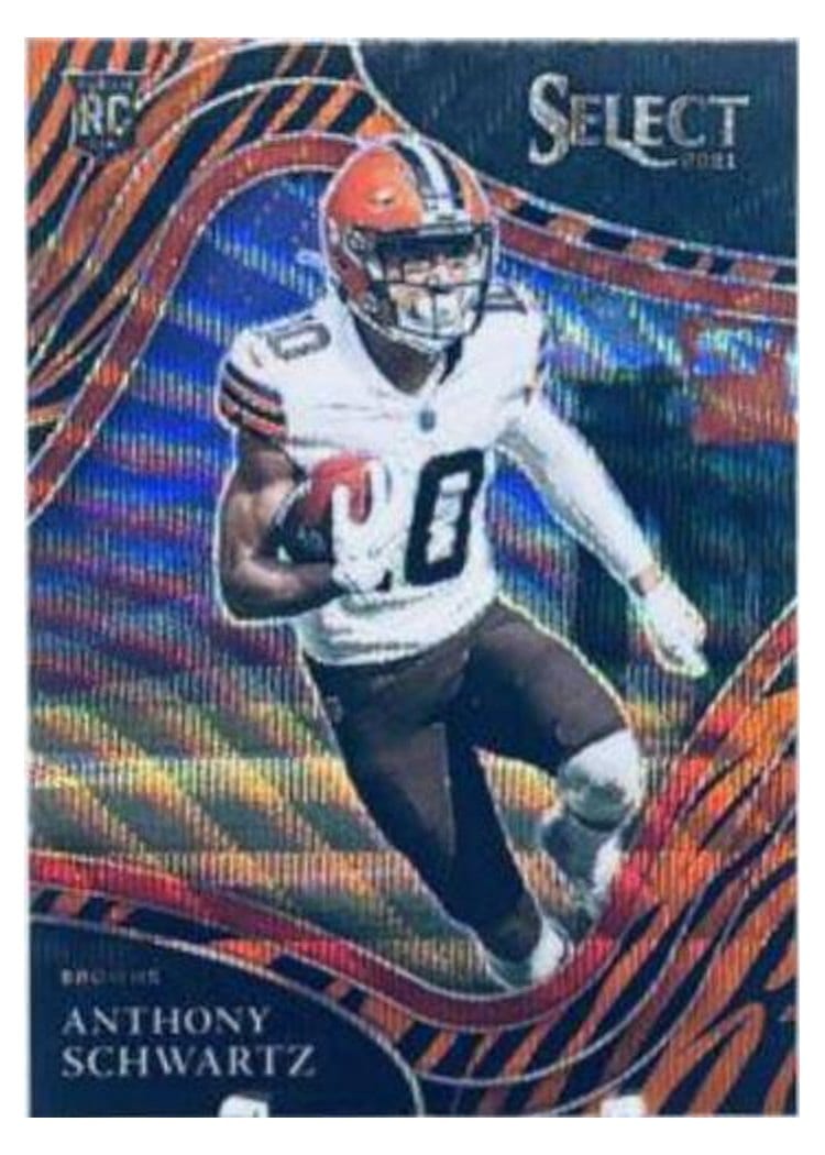 2021 Panini Select Base Set Anthony Schwartz #370 card
