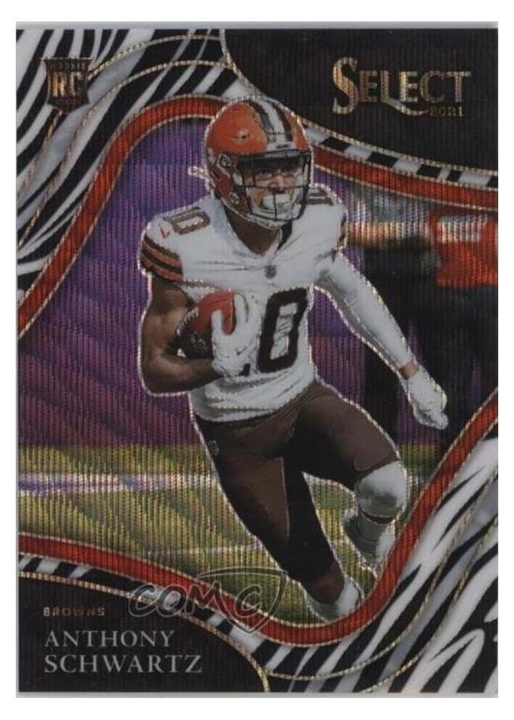 2021 Panini Select Base Set Anthony Schwartz #370 card