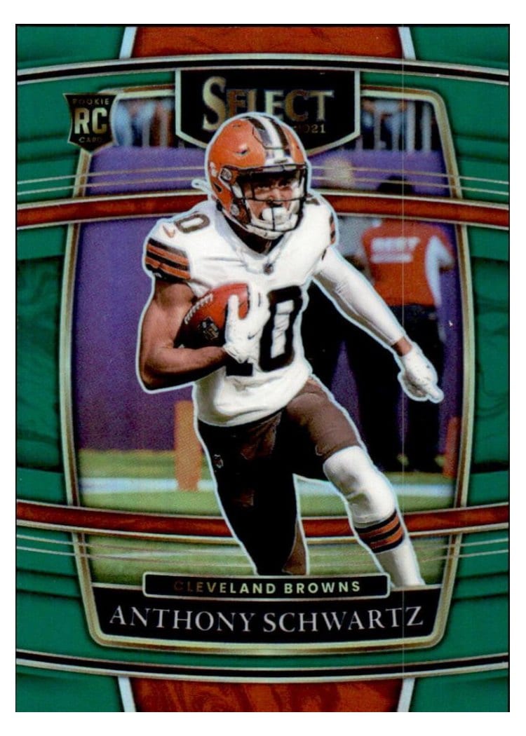 2021 Panini Select Base Set Anthony Schwartz Green #70 card