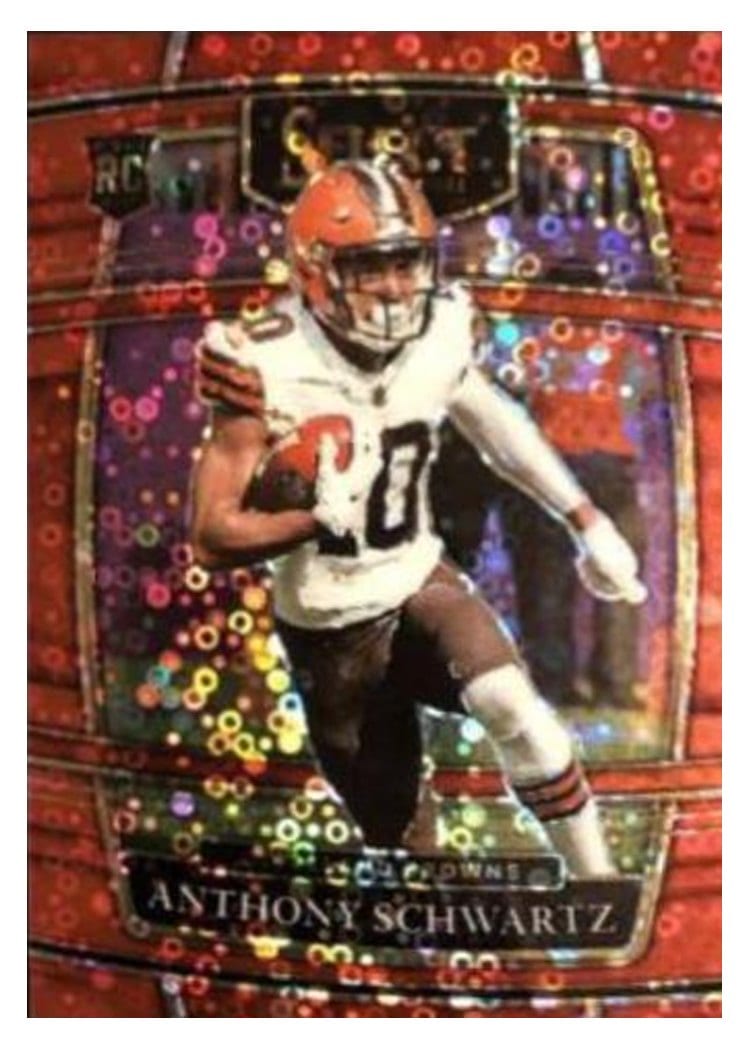2021 Panini Select Base Set Anthony Schwartz Red Disco #70 card
