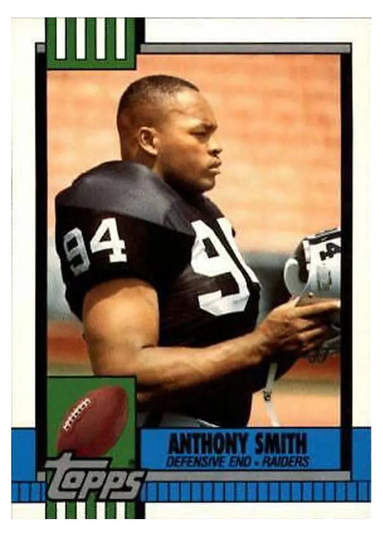 1990 Topps Traded Anthony Smith #53T card