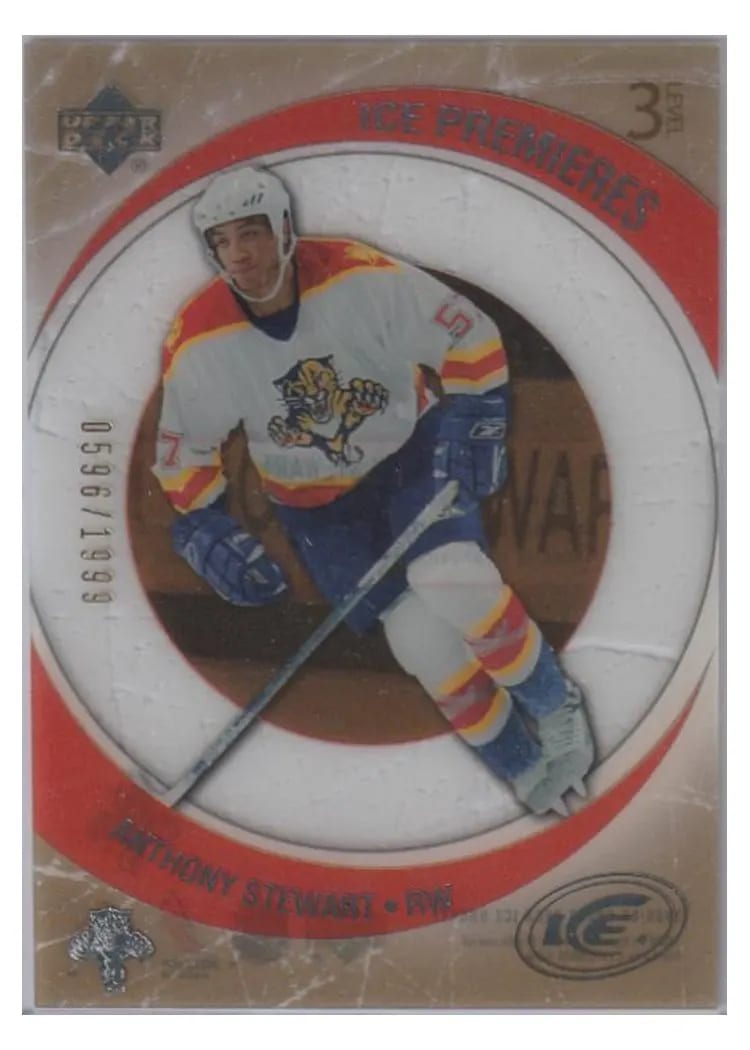 2005 Upper Deck Ice Anthony Stewart #130 card