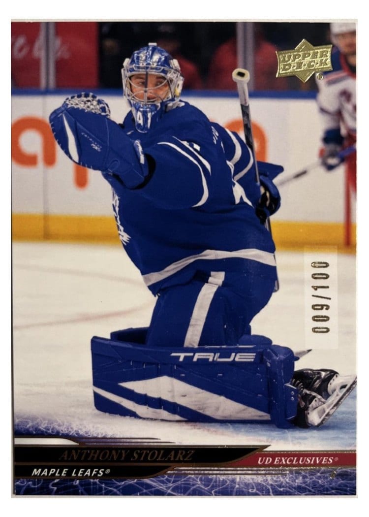 2024-25 Upper Deck Base Set Anthony Stolarz #621 card