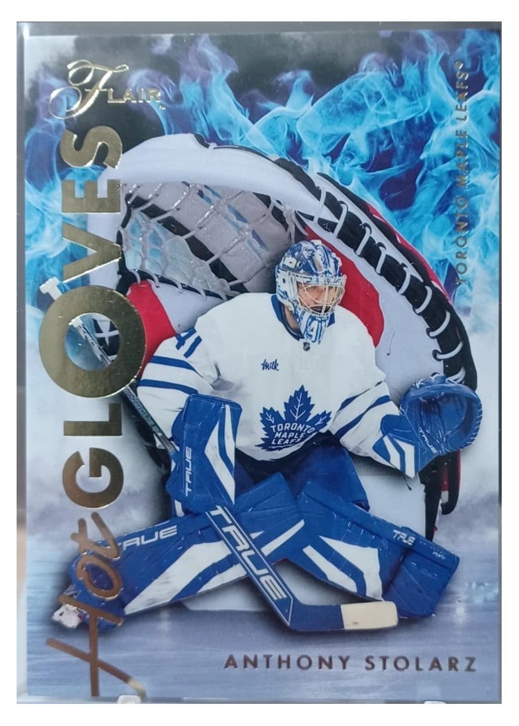 2025-26 Flair Hot Gloves Anthony Stolarz #HG-16 card