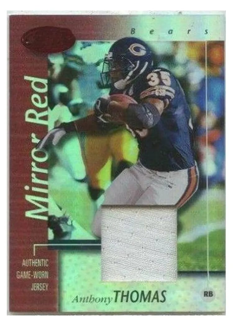2002 Leaf Certified Anthony Thomas #13 card