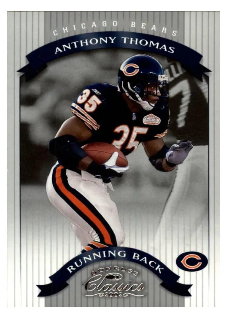 2002 Panini Donruss Classics Anthony Thomas #8 card