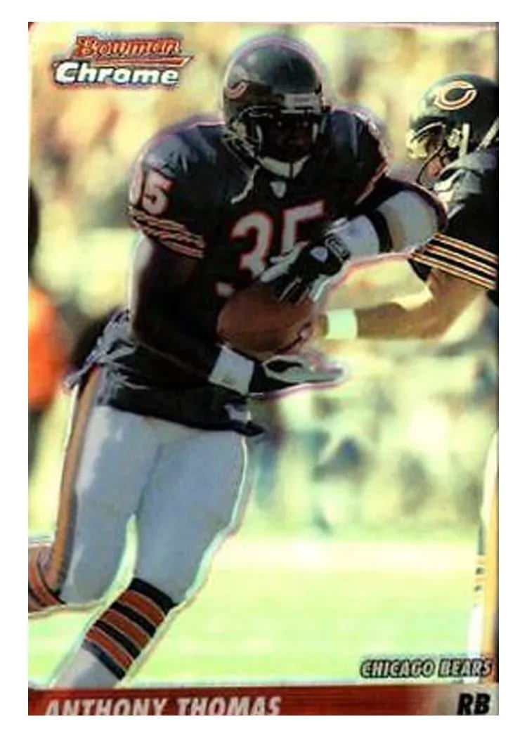 2003 Bowman Chrome Anthony Thomas #99 card